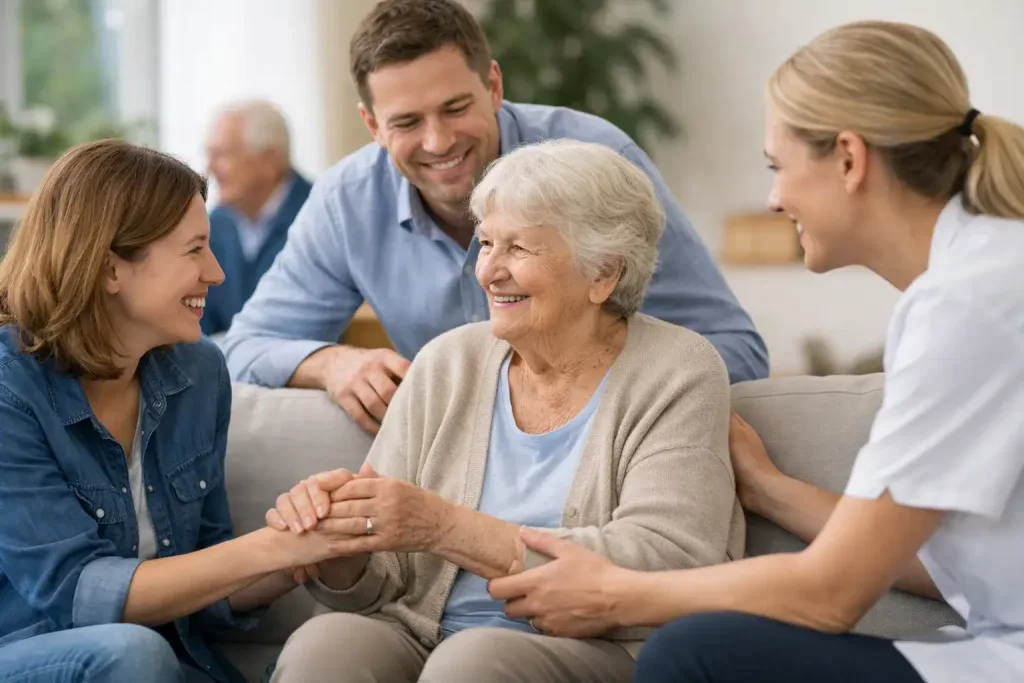 Familieparticipatie in dementiezorg werkt